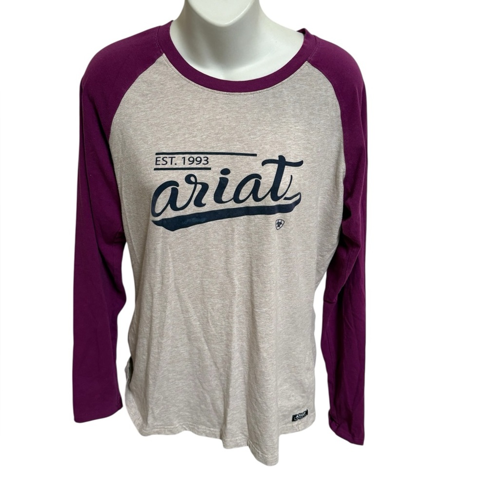 Ariat Varsity BaseBall Raglan Top